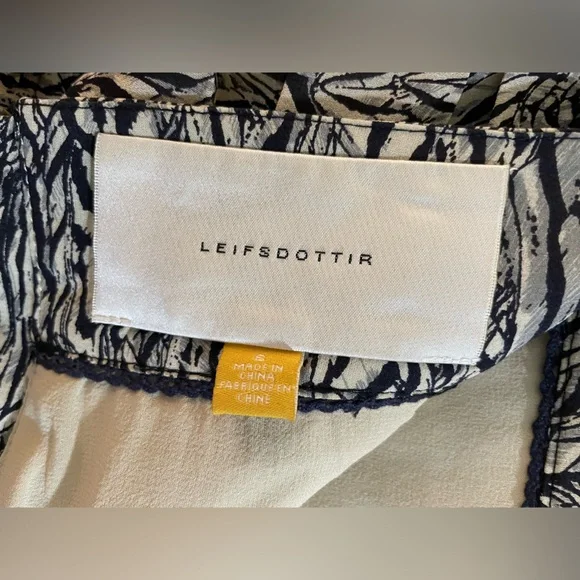 🐦‍⬛ EUC Leifsdottir Anthropologie pleated mini skirt sz 6 - Picture 6 of 10